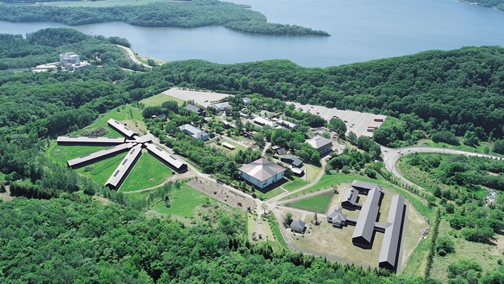 Abashiri Prison Bird's Eye View